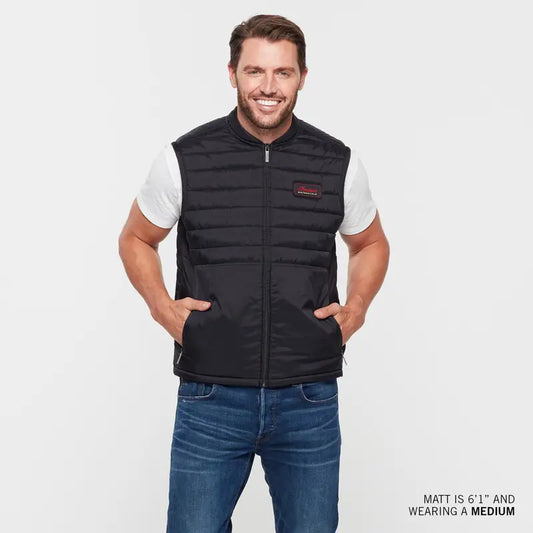 Men's Clayton Thermo Vest, Black