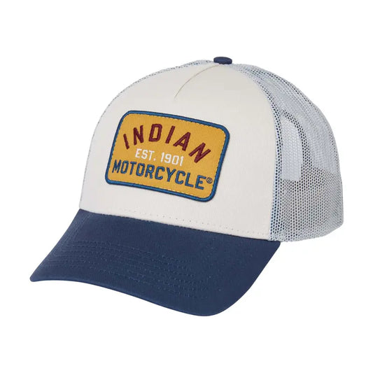 Mustard Colorblock Trucker Cap, Multi