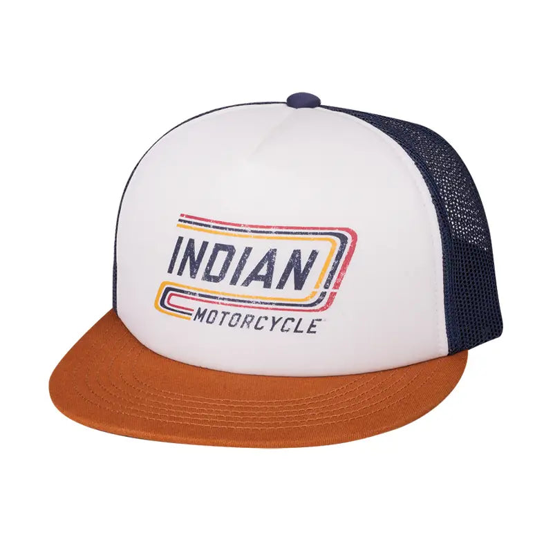 High Profile Retro Trucker Hat, Multicolor