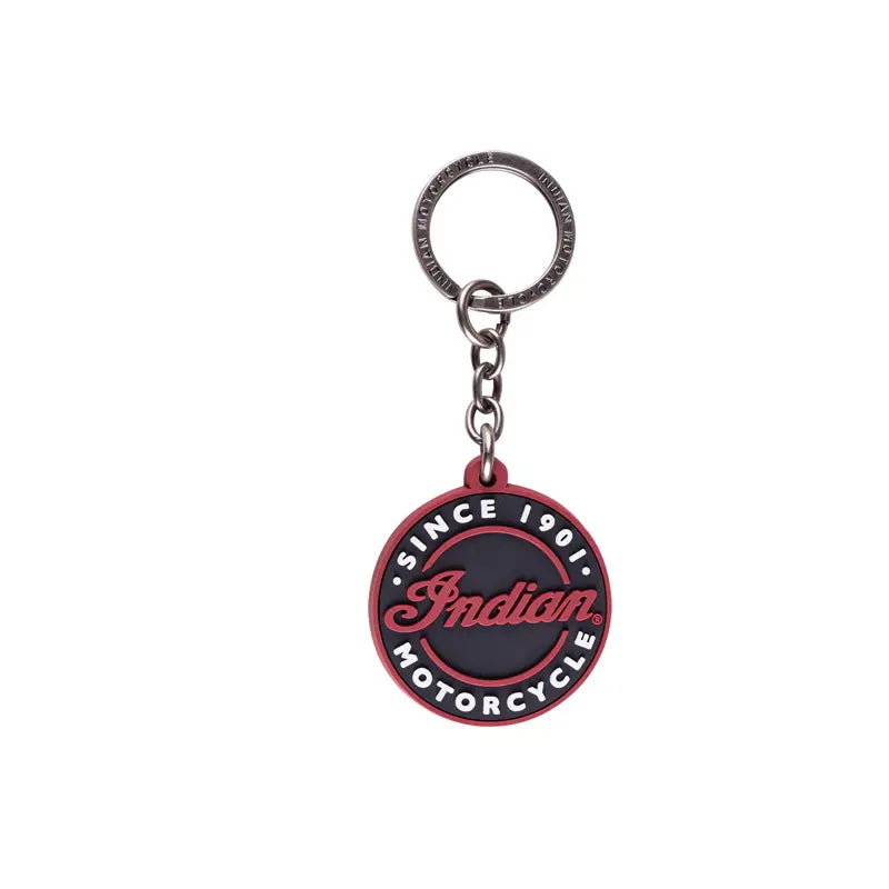 Script Logo Rubber Keyring