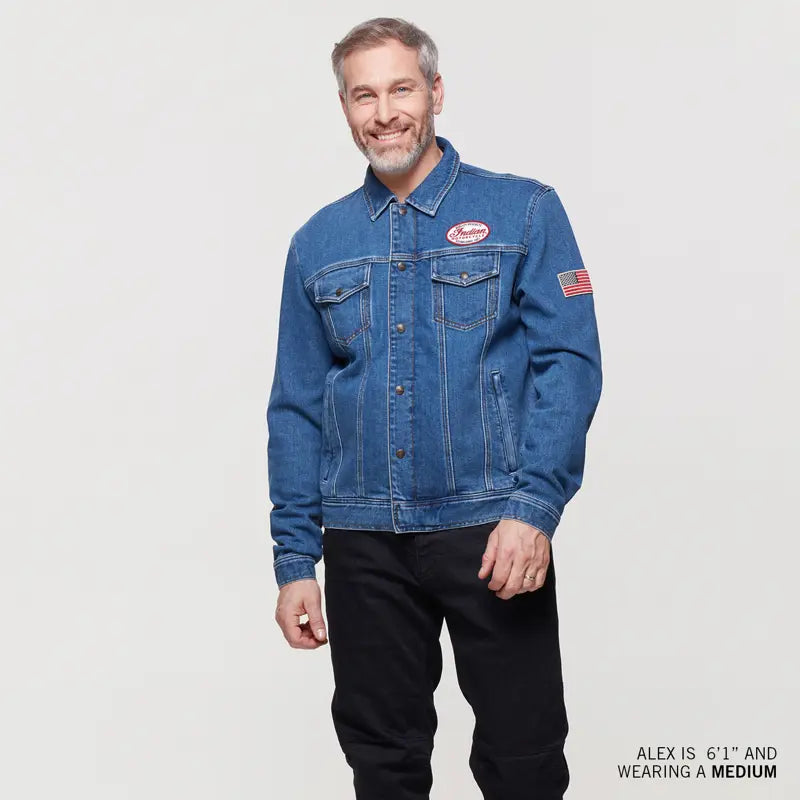 Men's Denim Jacket, Blue