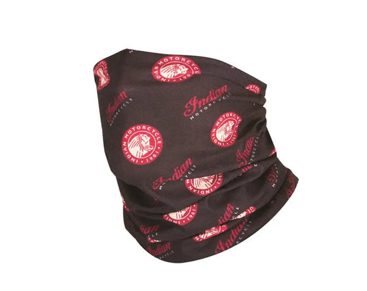 Printed Stretch Multifunctional Headwear, Black/Red